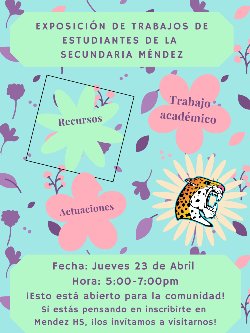 Spanish flyer for OPEN HOUSE 2026